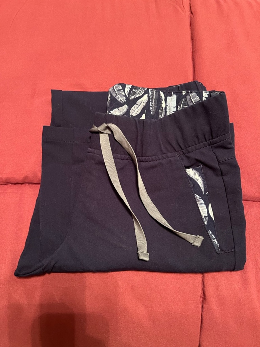 FIGS Navy Tema Scrub Pants - Women’s XXS